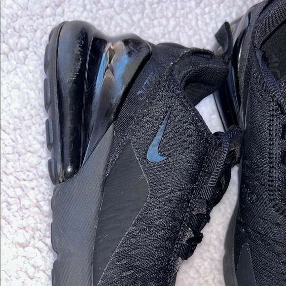 Nike Air Max 270 Black Sneakers Soft Slip-On Design unisex - Picture 7 of 9